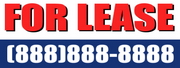 Lease / Rent Banners