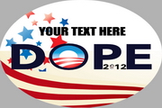 Oval Bumper Sticker